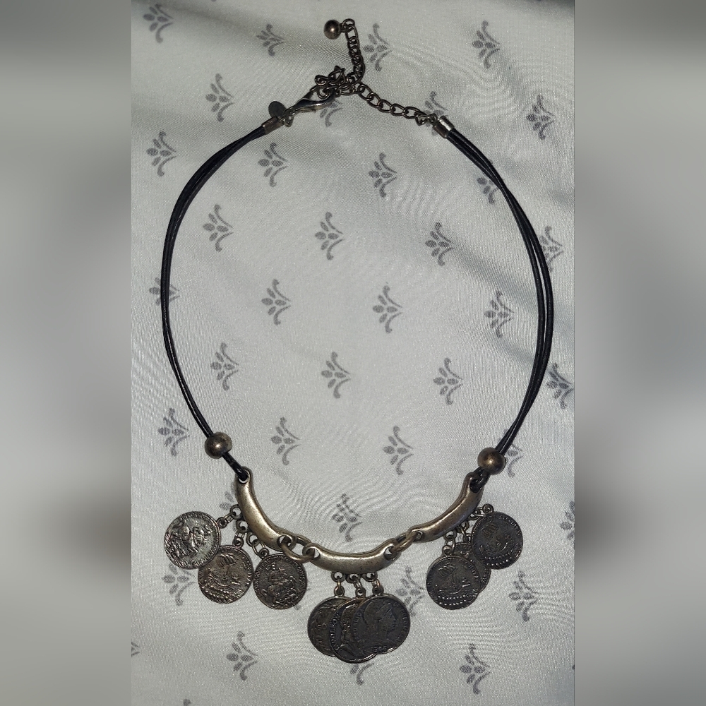 Chicos Coin necklace